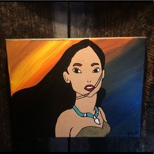 Pocahontas painting!
